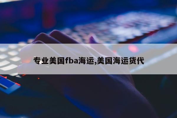 专业美国fba海运,美国海运货代