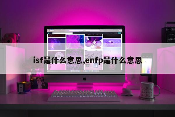 isf是什么意思,enfp是什么意思