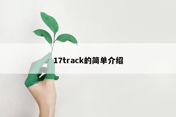 17track的简单介绍