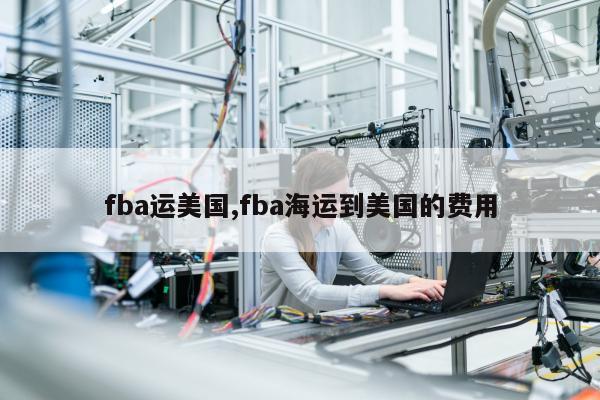 fba运美国,fba海运到美国的费用