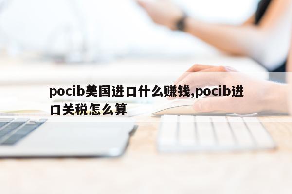 pocib美国进口什么赚钱,pocib进口关税怎么算