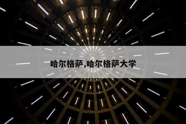 哈尔格萨,哈尔格萨大学