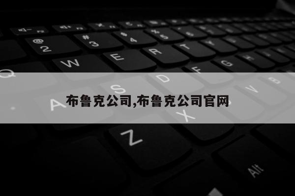 布鲁克公司,布鲁克公司官网