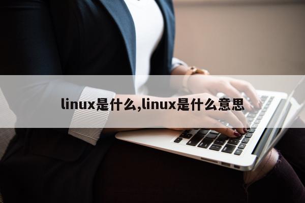 linux是什么,linux是什么意思