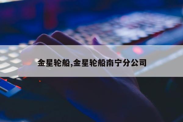 金星轮船,金星轮船南宁分公司