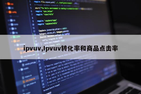 ipvuv,Ipvuv转化率和商品点击率