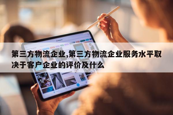 第三方物流企业,第三方物流企业服务水平取决于客户企业的评价及什么