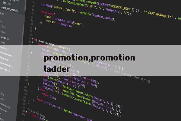 promotion,promotion ladder