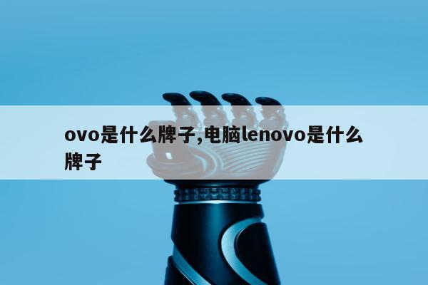 ovo是什么牌子,电脑lenovo是什么牌子