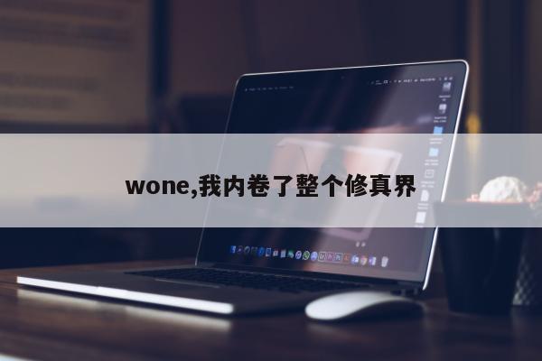 wone,我内卷了整个修真界