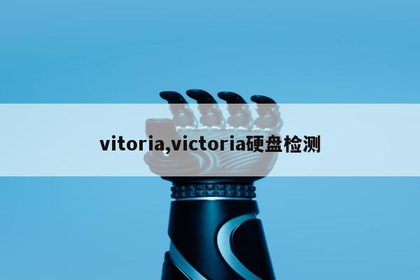 vitoria,victoria硬盘检测