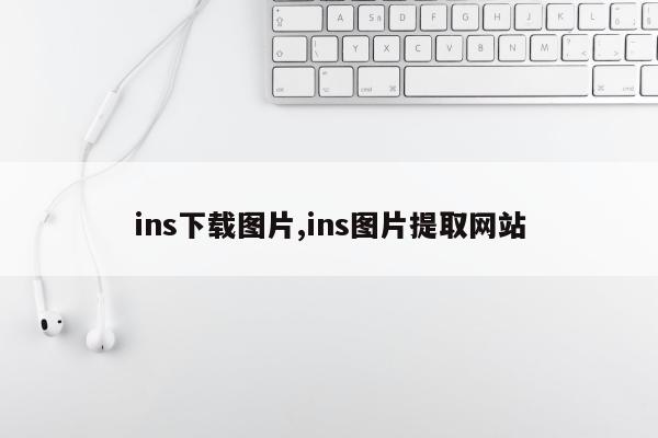 ins下载图片,ins图片提取网站