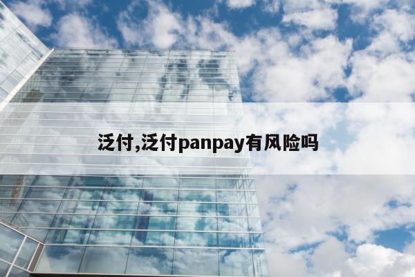 泛付,泛付panpay有风险吗