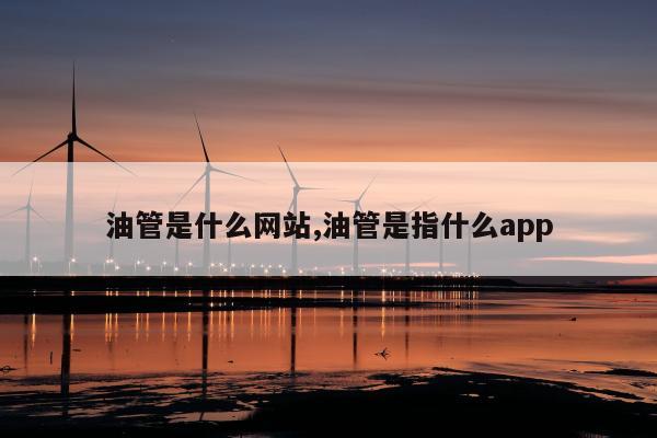 油管是什么网站,油管是指什么app