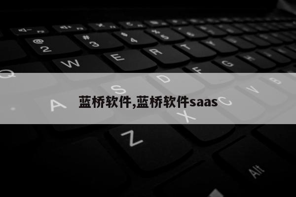 蓝桥软件,蓝桥软件saas