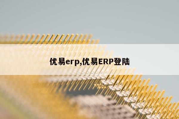 优易erp,优易ERP登陆