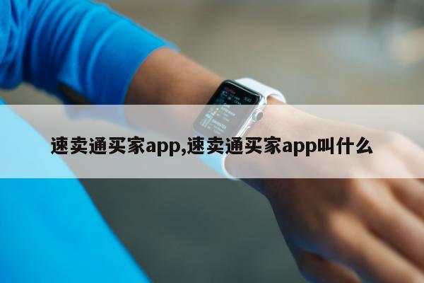 速卖通买家app,速卖通买家app叫什么