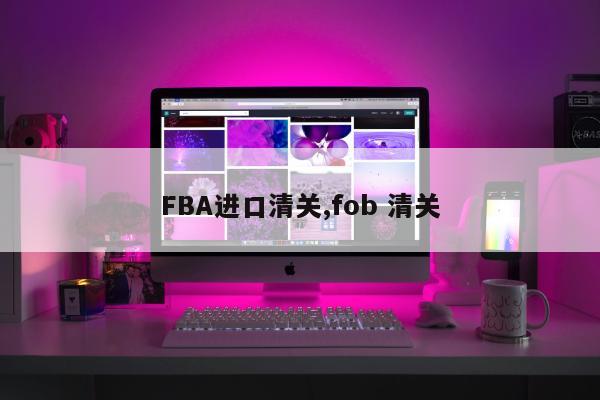 FBA进口清关,fob 清关