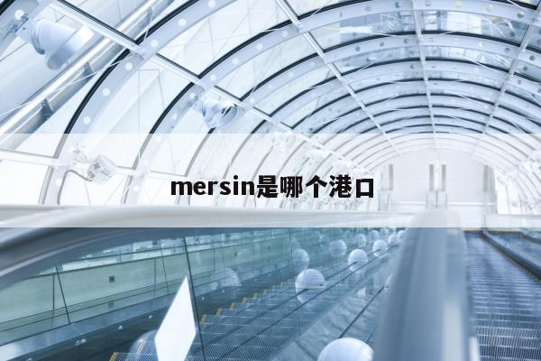 mersin是哪个港口