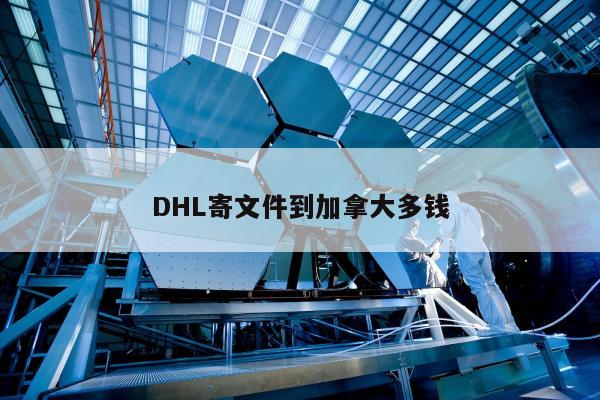 DHL寄文件到加拿大多钱