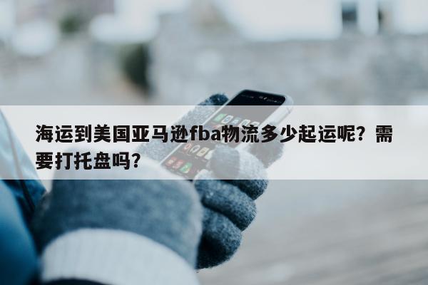 海运到美国亚马逊fba物流多少起运呢？需要打托盘吗？