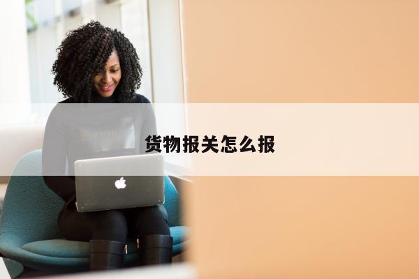 货物报关怎么报