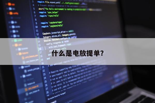 什么是电放提单？