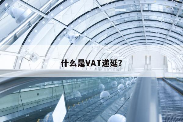 什么是VAT递延？