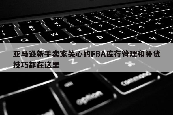 亚马逊新手卖家关心的FBA库存管理和补货技巧都在这里