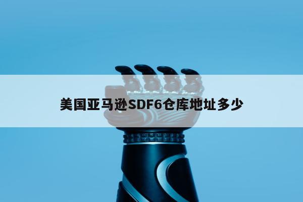 美国亚马逊SDF6仓库地址多少