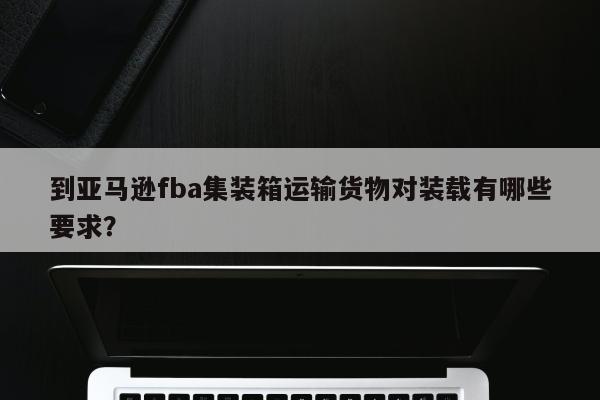 到亚马逊fba集装箱运输货物对装载有哪些要求？