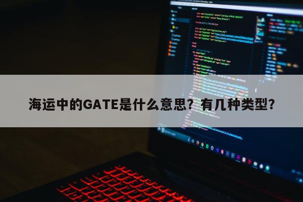 海运中的GATE是什么意思？有几种类型？